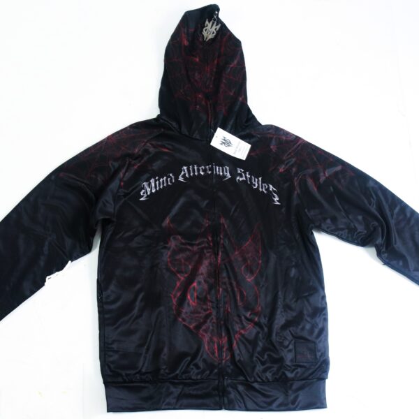 Web Style Zip Up Hoodie